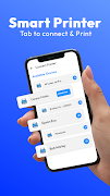 モバイル プリンター: スマート プリンターおよびスキャン ポスター
