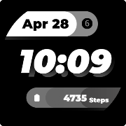 Simple Shadow Watch Face Screenshot 6