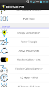 ElectroCalc PRO screenshot 1