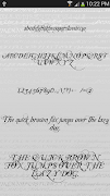 Script Fonts for Android ภาพหน้าจอ 3