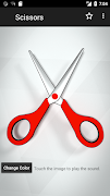 Scissors plakat