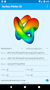 Surface Plotter 3D capture d'écran 2