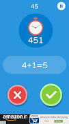 Fast Math Practice captura de pantalla 1
