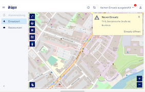Dräger SRS Einsatz-App ポスター