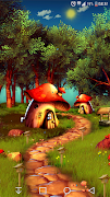 Mushroom Forest 3D Live Wallpa اسکرین شاٹ 2