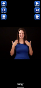 ASL Dictionary - Sign Language syot layar 1