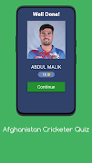 Afghanistan Cricketer Quiz imagem de tela 1