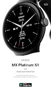 MIMIX MX Platinum S1 Watchface تصوير الشاشة 3