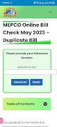 Mepco Bill screenshot 3
