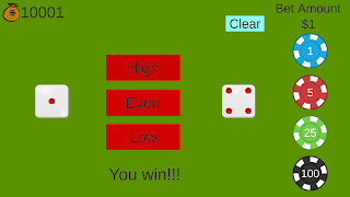 High Low Dice syot layar 1