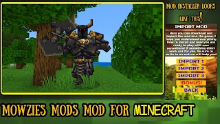پوستر Mowzies Mobs Mod For Minecraft
