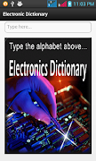 Electronic Dictionary постер