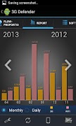 برنامه‌نما 3G Defender(Data Manager) عکس از صفحه