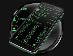 Dialer Theme Circle Green screenshot 5