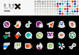 LuX Icon Pack Pro Poster