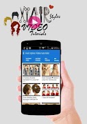 Hairstyles video tutorials screenshot 1