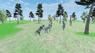 Angry Wild Tiger Attack Sim 3D syot layar 4