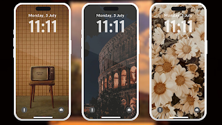 Vintage Lockscreen โปสเตอร์