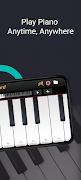 EZ Piano keyboard & lessons اسکرین شاٹ 1