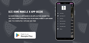پوستر DJI Osmo Mobile 6 app Guide