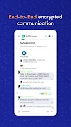 SalaX Secure Messaging 截圖 1