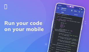 Online Compiler:Code on Mobile capture d'écran 1