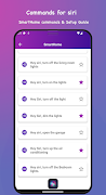 Commands for Siri voice app. Ekran Görüntüsü 3