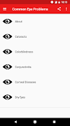 برنامه‌نما Common Eye Problems عکس از صفحه