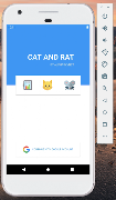 cat and rat poster