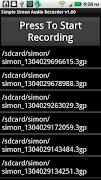 Poster Simple Simon Voice Recorder