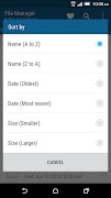 مدير الملفات HTC تصوير الشاشة 3