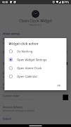 Clean Clock Widget screenshot 4