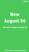 Summer Day Counter screenshot 2