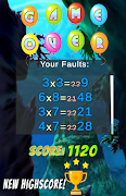 Multiplication Balloons 스크린샷 6