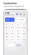 Android 13 Style Lock screen 截图 1