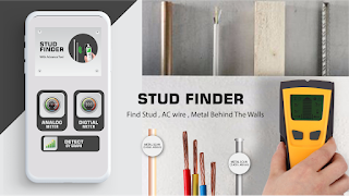 wire detector & Stud detector Cartaz