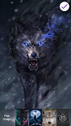 Wolf Lock Screen स्क्रीनशॉट 6