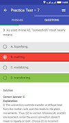 SAT Exam Reading Practice Test screenshot 4