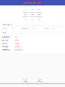 برنامه‌نما Date Calculator  , Calculate Age , Days عکس از صفحه
