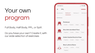 Workout Program - SP Training screenshot 1