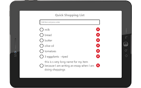 Fast Shopping List Notes スクリーンショット 3