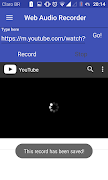 Web Audio Recorder الملصق