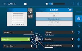 برنامه‌نما jamstik+ عکس از صفحه