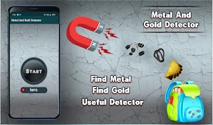 Gold Finder & Metal Detector पोस्टर