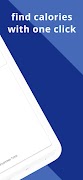1 Schermata Calorie Finder