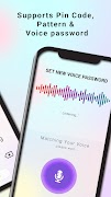 Voice Lock Screen تصوير الشاشة 1