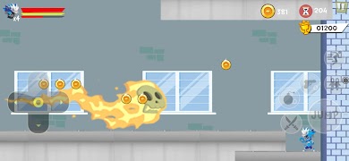 Blue Battle Adventure screenshot 5