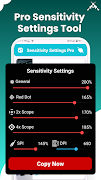 Sensitivity Settings Pro постер