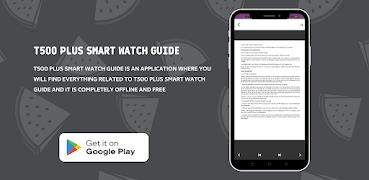 T500 Plus Smart Watch Guide screenshot 3