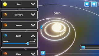 Solar System Simulation ảnh chụp màn hình 3